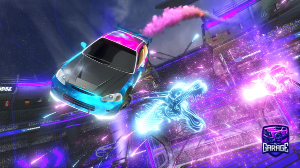 A Rocket League car design from Pikl3