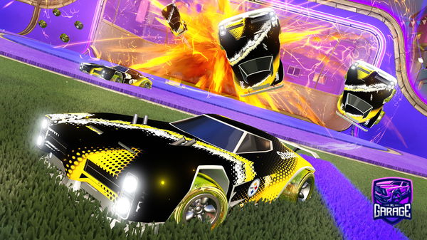 A Rocket League car design from pulse_Neno