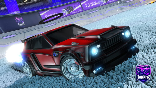 A Rocket League car design from DaddyGunX4