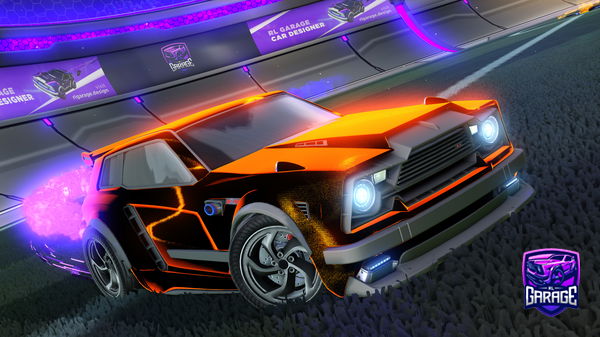 A Rocket League car design from Nipnite