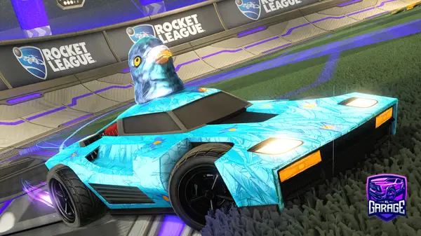 A Rocket League car design from Doc_Loco9