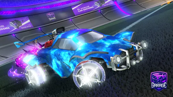 A Rocket League car design from Chocoogamez