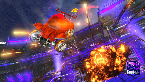 A Rocket League car design from Adamkafafi