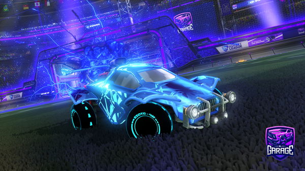 A Rocket League car design from Thatright