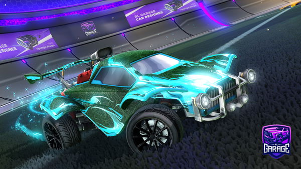 A Rocket League car design from Matthaprowilkaas