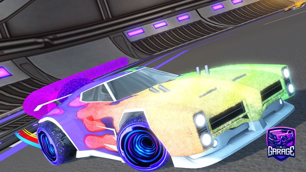 A Rocket League car design from SableRacer