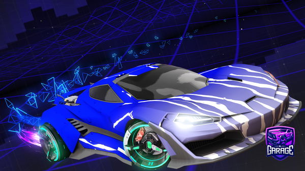 A Rocket League car design from JhcLegend