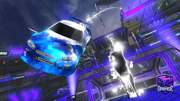 A Rocket League car design from Maleka