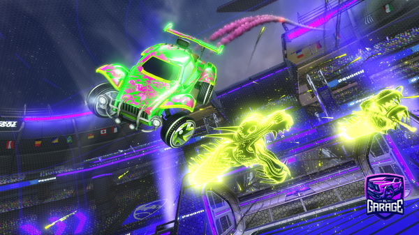 A Rocket League car design from PANDAZZ1234