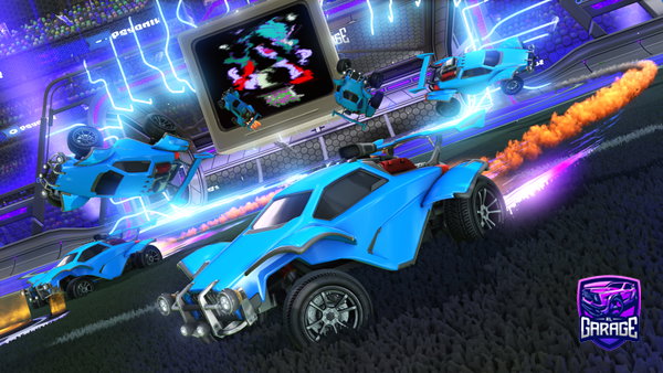 A Rocket League car design from zSandwicher