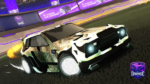 A Rocket League car design from Electroxical