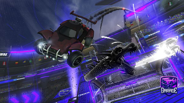 A Rocket League car design from PLAYERD29