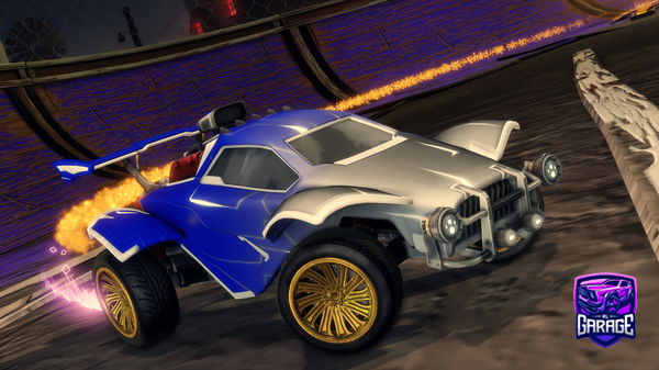 A Rocket League car design from iwarok_9