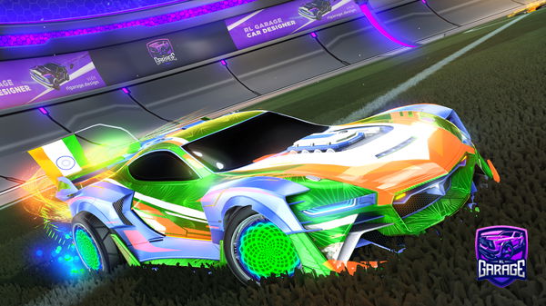 A Rocket League car design from PUSHKAL2007