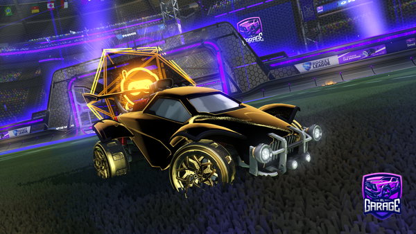 A Rocket League car design from Koctopuz