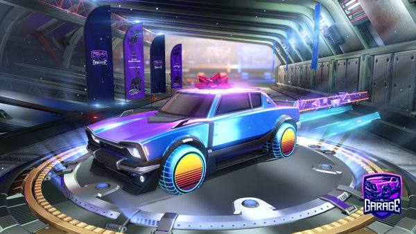 A Rocket League car design from IronArcher