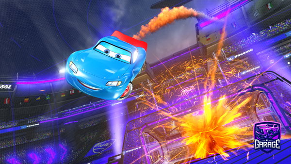 A Rocket League car design from yRuladin
