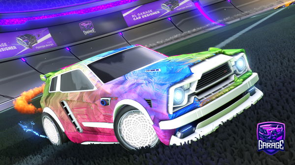 A Rocket League car design from N0t_ZoMmbYy