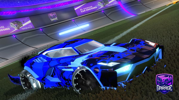 A Rocket League car design from Benisjustbetter