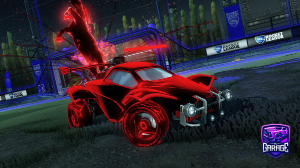 A Rocket League car design from stunseeb