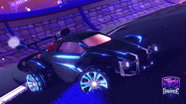 A Rocket League car design from ItsBiscuit