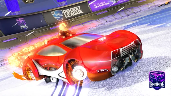 A Rocket League car design from theapollo43