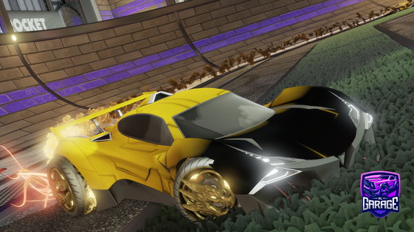 A Rocket League car design from Delinquent