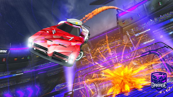 A Rocket League car design from MadAxeMax