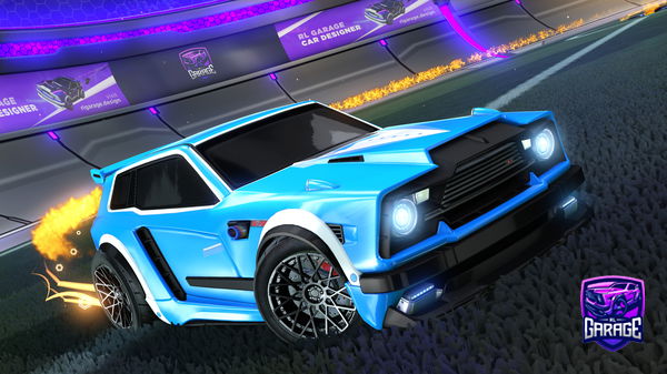 A Rocket League car design from VolKaano