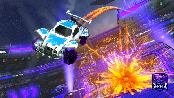 A Rocket League car design from Vetralex