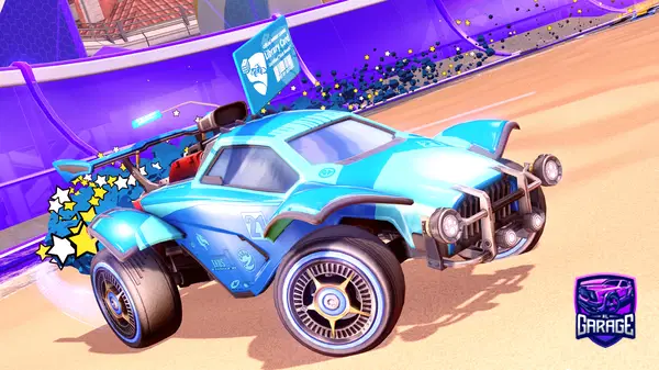 A Rocket League car design from brocklobster4