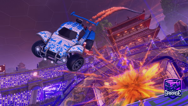 A Rocket League car design from giisu