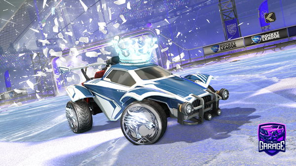 A Rocket League car design from MrRogers143