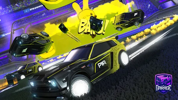 A Rocket League car design from Nerfado