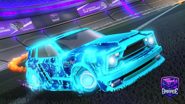 A Rocket League car design from insaneoutlaw408
