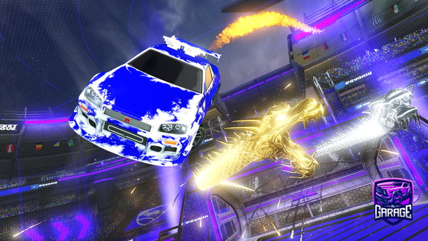 A Rocket League car design from planetC172