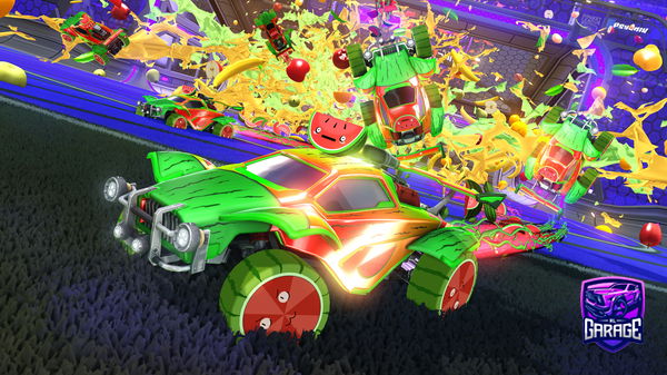 A Rocket League car design from D1ddy2010