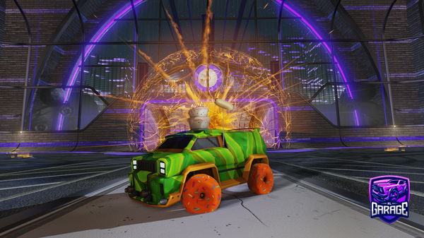 A Rocket League car design from KiwiSandwich300