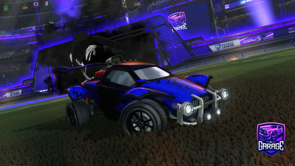 A Rocket League car design from Pl4yer1