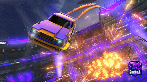 A Rocket League car design from mattmations