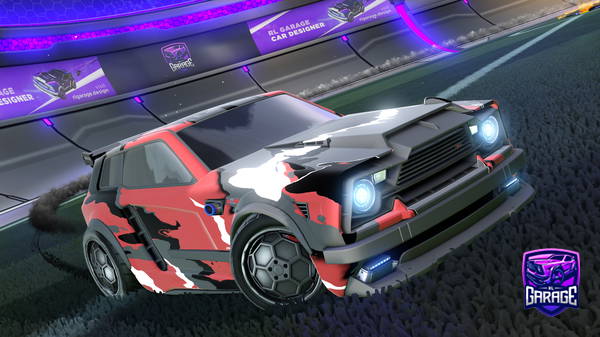 A Rocket League car design from Buddybaseball10