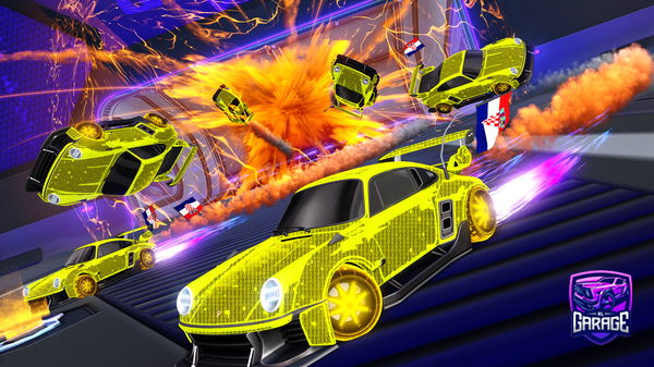 A Rocket League car design from leonardoMikle