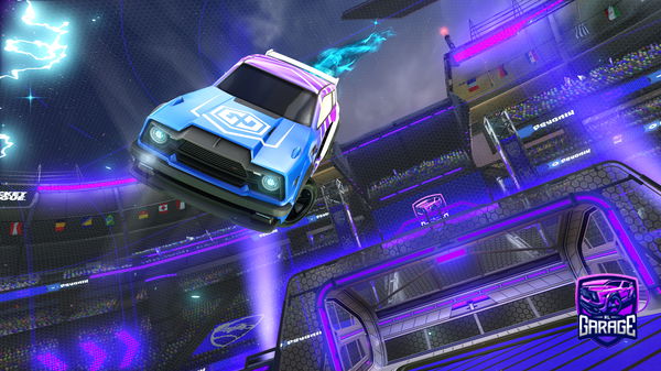 A Rocket League car design from Dxriaaan