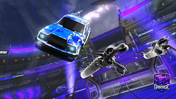 A Rocket League car design from UniversalFox5782