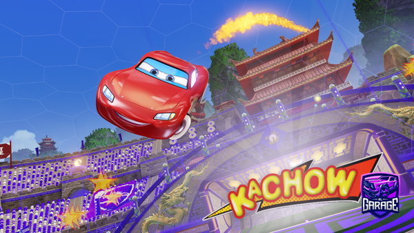 A Rocket League car design from kaytrem