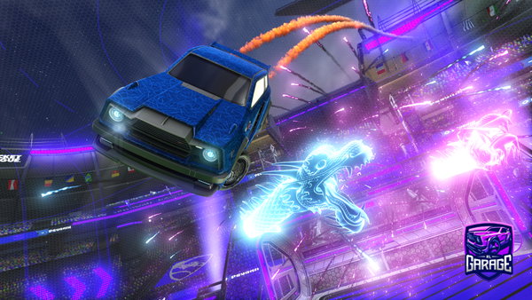 A Rocket League car design from Lebaneseman