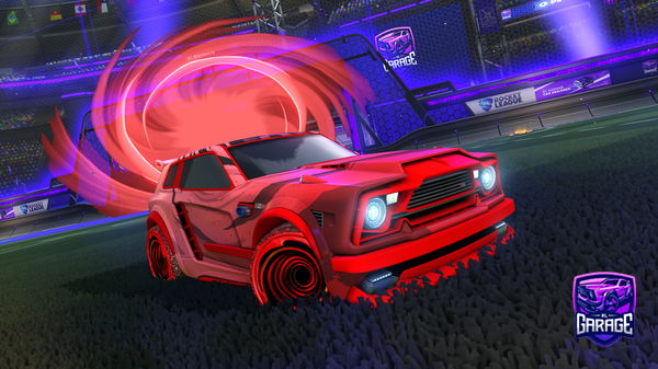 A Rocket League car design from Tlar6