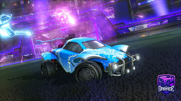 A Rocket League car design from rdodee