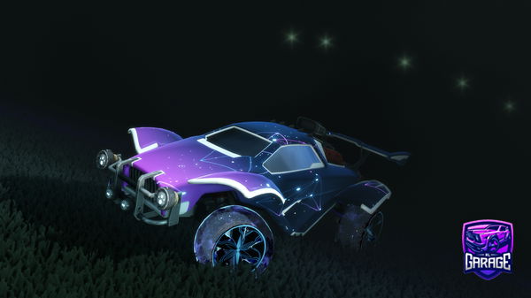 A Rocket League car design from McMoceXVII