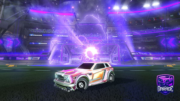 A Rocket League car design from dziugaspro123